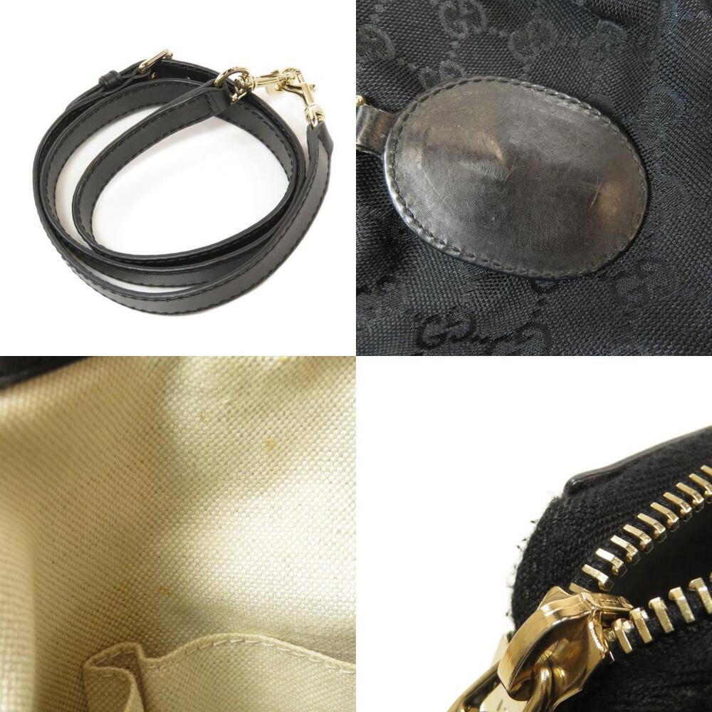 Gucci Sukey 2way handbag black GG canvas leather - Picture 8 of 11